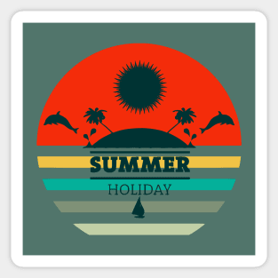 Summer Holiday Sticker